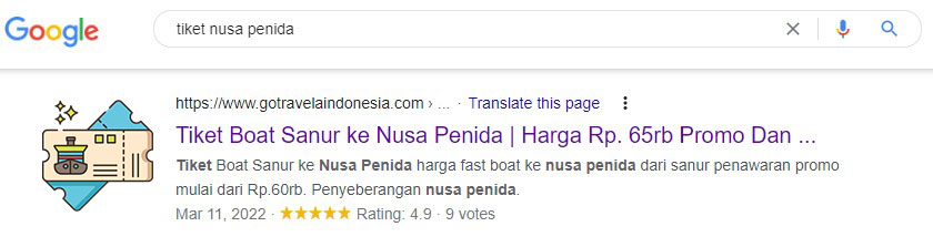 FASTBOAT THE TANIS PENIDA