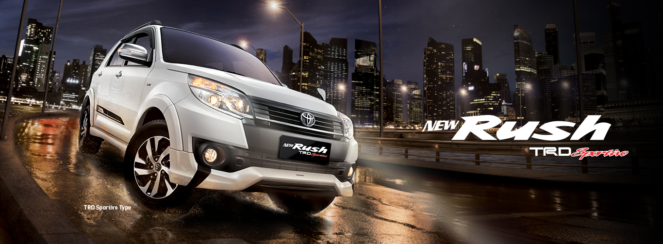Tampilan Eksterior yang Gagah dan Sporty dari Toyota New Rush