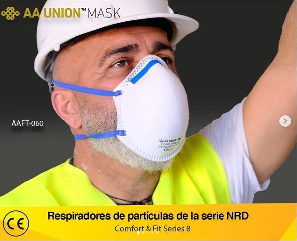 Respiradores de partículas de la serie NRD