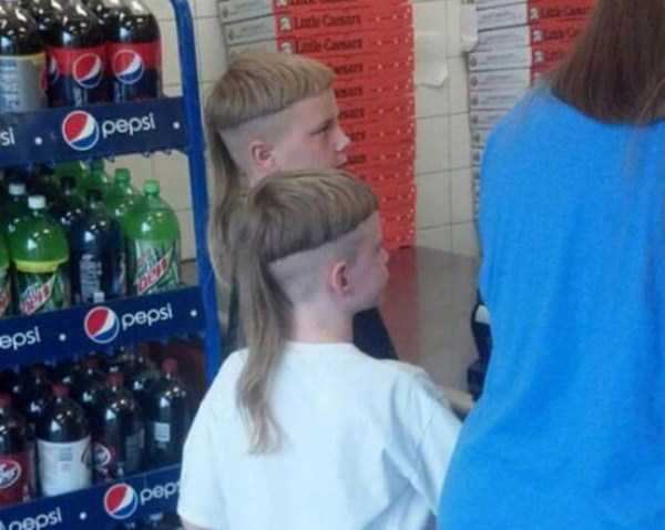 Model gaya rambut orang yang super.... Gila!