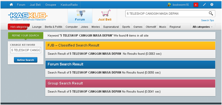 5 TELESKOP CANGGIH MASA DEPAN