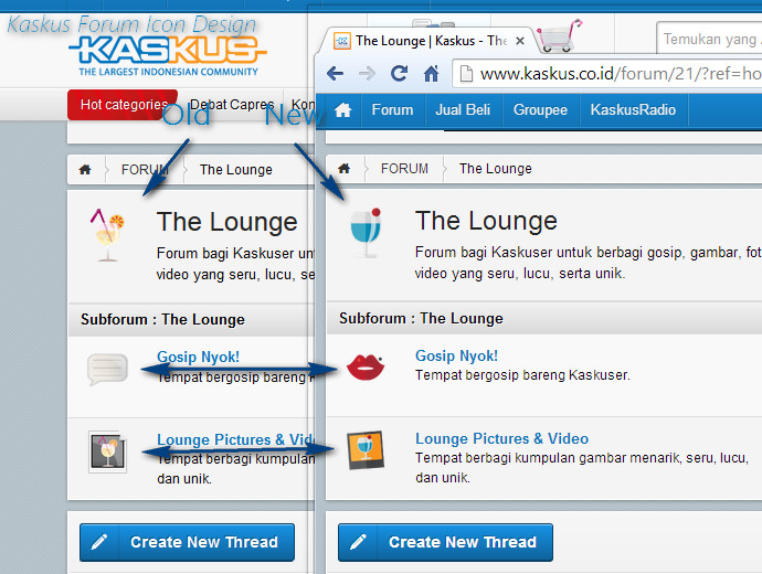&#91;Features&#93; All Forum **New Icon Design**