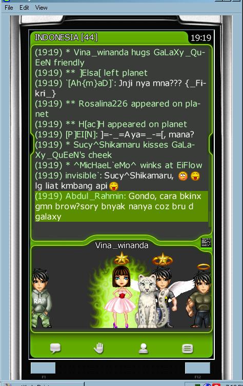 Galaxy Virtual Chat !!, buat agan/wati yang suka chatting, masuk !!!