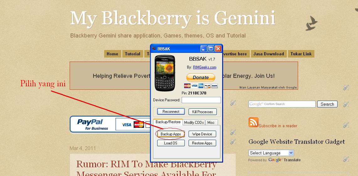 (Season 3) Thread Diskusi Blackberry Gemini 8520 series (Read Page 1 First !!!!!) - Part 4