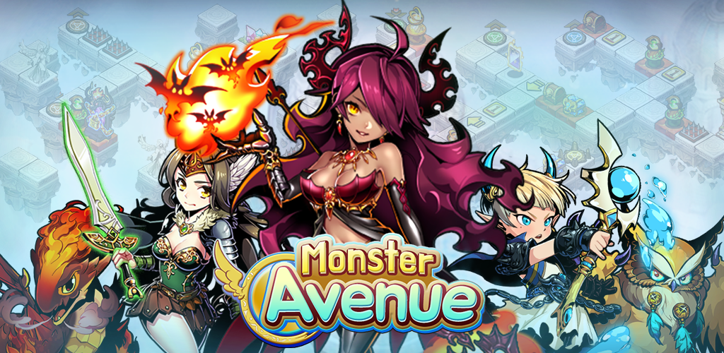 &#91;Android&#93; MONSTER AVENUE - 3 in 1 Game! Board Game+RPG+CCG