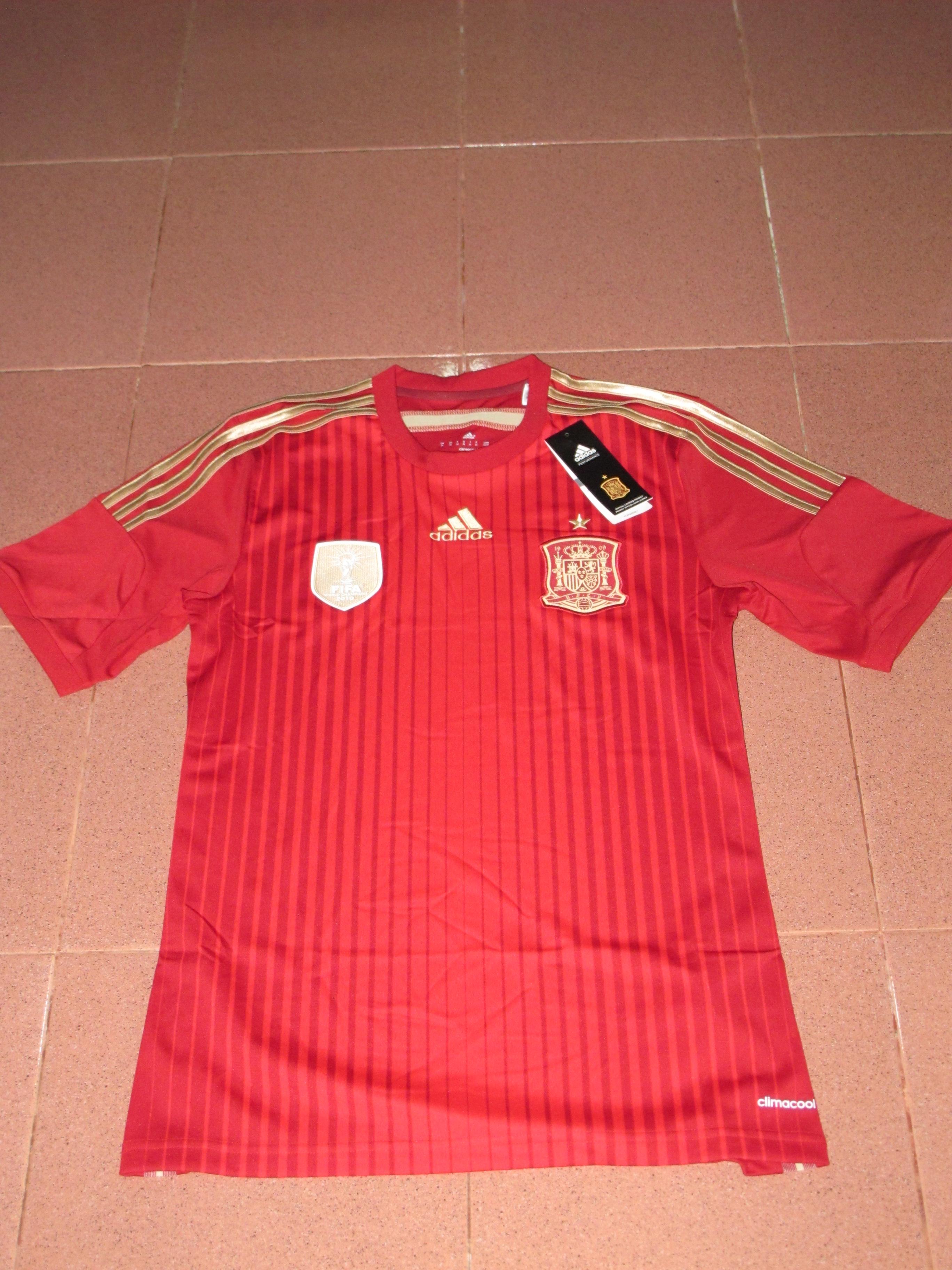 JERSEY CLUB CHELSEA 14/15 & NASIONAL SPAIN 14/15 WC 2014 ALL AUTHENTIC 1000%