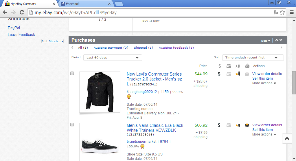 Jasa Checkout eBay (75% dari Harga Barang) - GARANSI SAMPAI SHIPPED (Barang Dikirim)