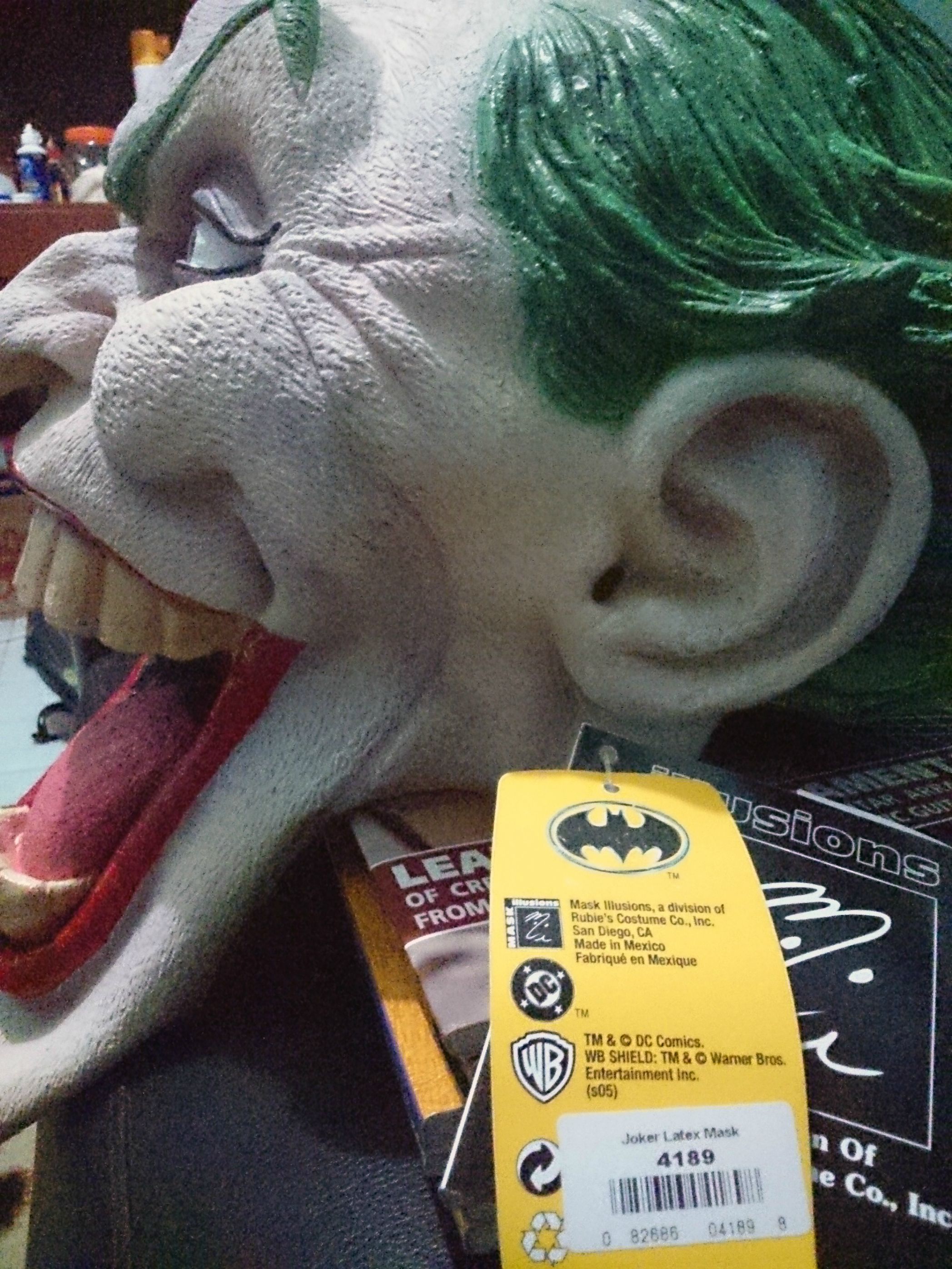 Officially Licensed Masks ~ V for Vendetta - Joker - The Simpsons