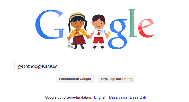 Peringatan Hari Anak Nasional (HAN) 2013 