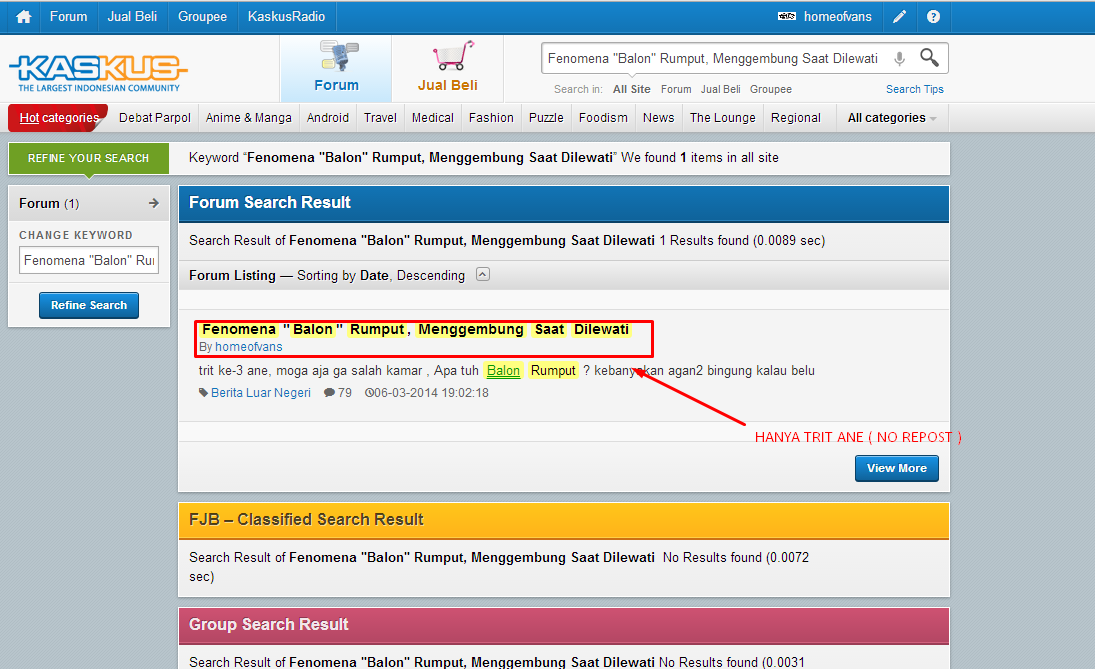 Fenomena "Balon" Rumput, Menggembung Saat Dilewati