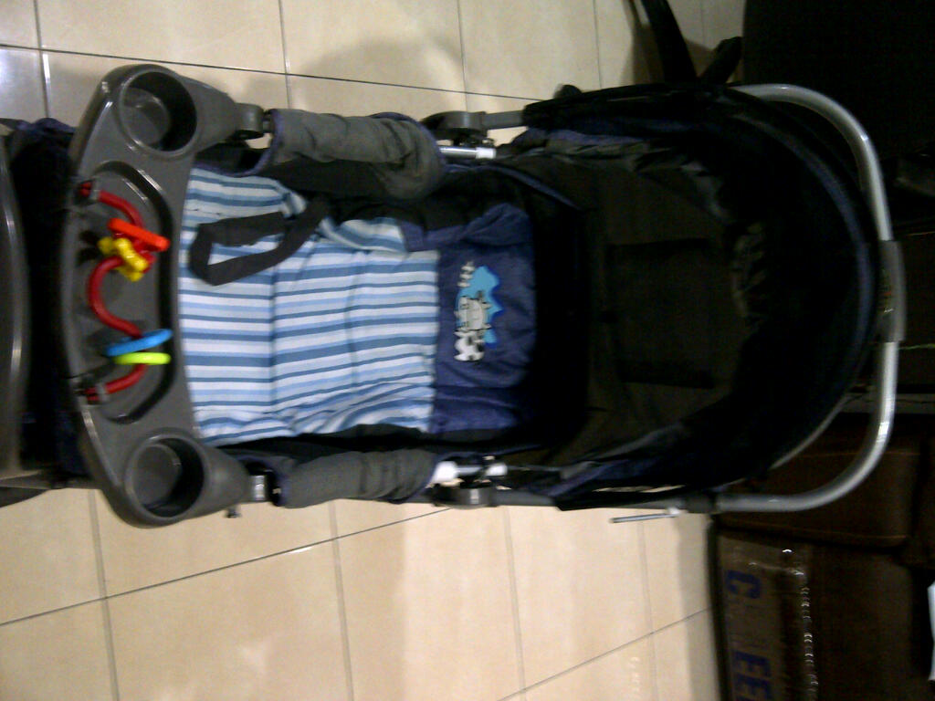 STROLLER / DORONGAN / KERETA BAYI MERK PLEKO VERY GOOD CONDITION - CENGKARENG
