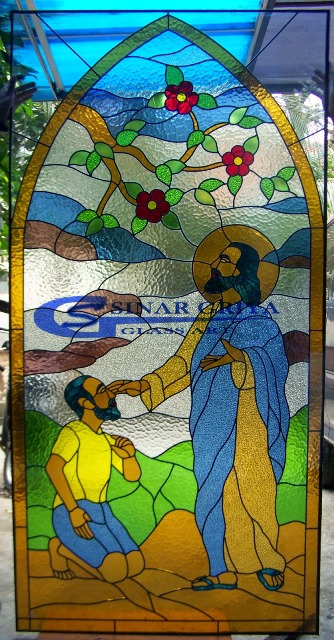 BISNIS Interior Eksterior KACA PATRI , KACA INLAY , KACA GRAVIR , Sinar Griya