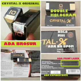 Crystal X BPOM ORIGINAL Mengatasi Masalah Kewanitaan!!