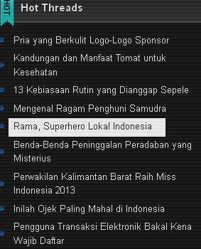 (Superhero Lokal) Rama - Superman Indonesia &#91;+ video&#93;