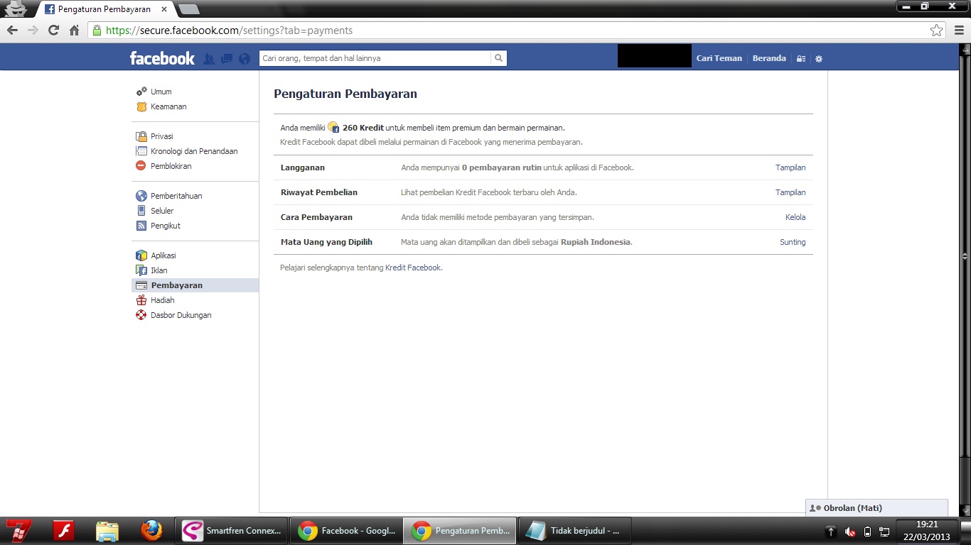 DiJUAL AKUN FACEBOOK ISI 260FBC HARGA SANGAT MURAH !!!
