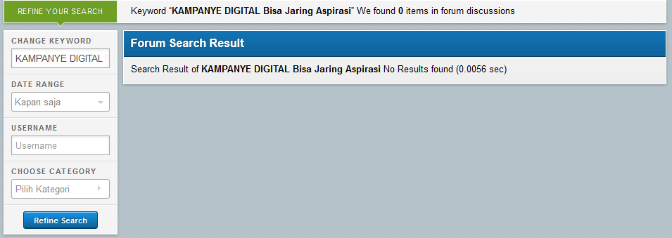 KAMPANYE DIGITAL Bisa Jaring Aspirasi