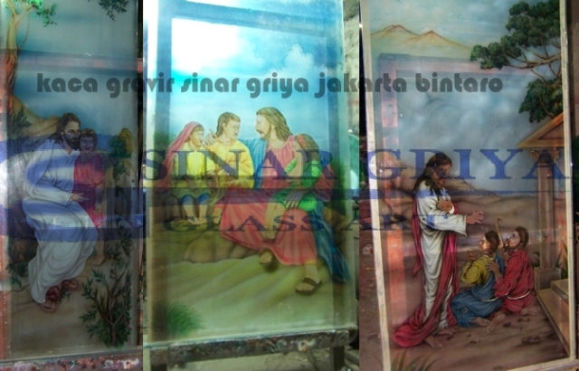 BISNIS Interior Eksterior KACA PATRI , KACA INLAY , KACA GRAVIR , Sinar Griya
