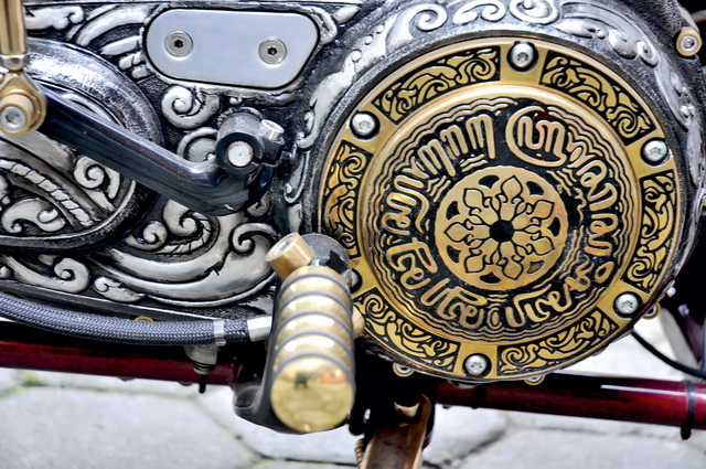 Kreatif!!! Bikin Harley Bertema Batik