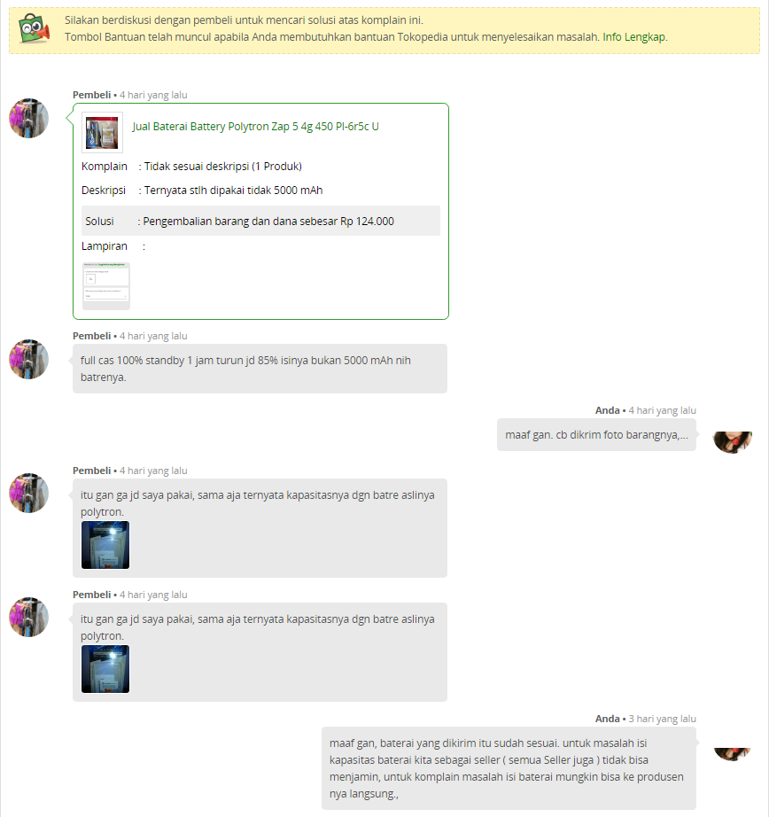 Ini yang salah siapa..? &#91; adakah disini CS Tokopedia &#93;