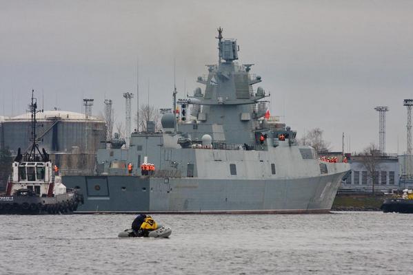 &#91;CAKEP&#93; RUSSIA frigate &quot;Admiral Gorshkov&quot; Sea Trial