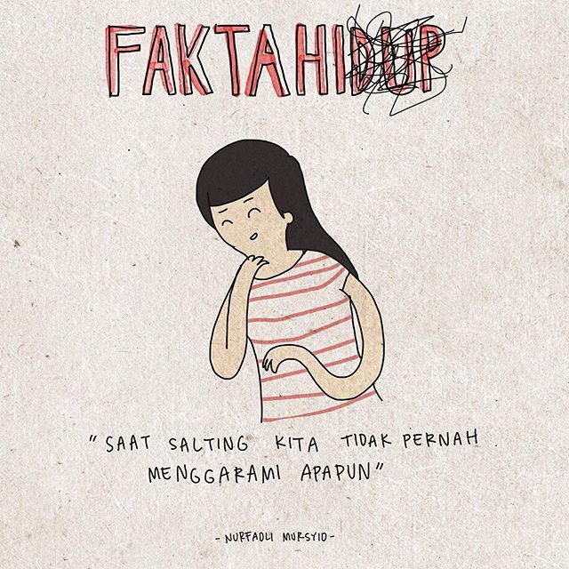 Ilustrasi Kocak 'fakta hidup' Yang Bikin Kamu Tersenyum