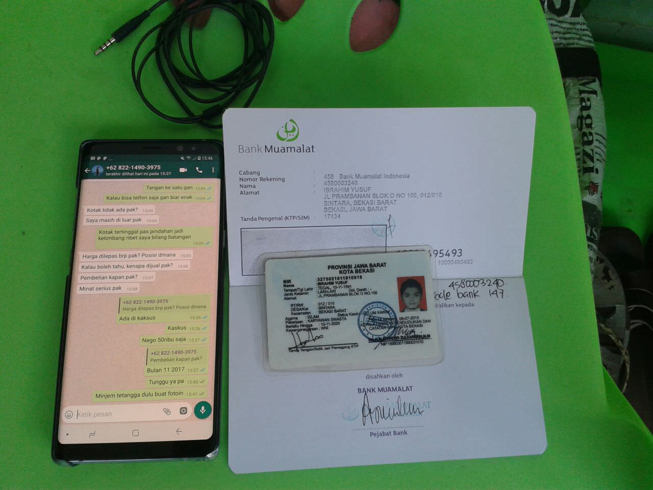 Indikasi Penipuan yang dilakukan oleh Ibrahim Yusuf
