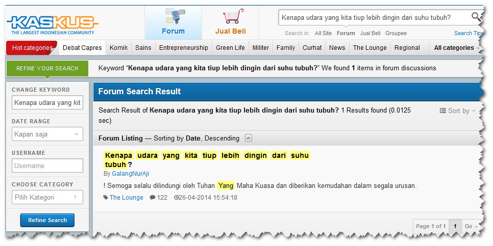 Kenapa udara yang kita tiup lebih dingin dari suhu tubuh?