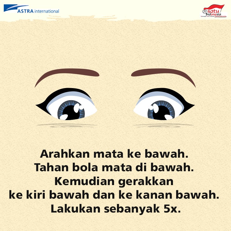 Ikuti cara senam mata berikut untuk mata lebih sehat!