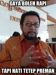 MEME 'Premanisme' Ala Yorrys Raweyai Ramai di Dunia Maya