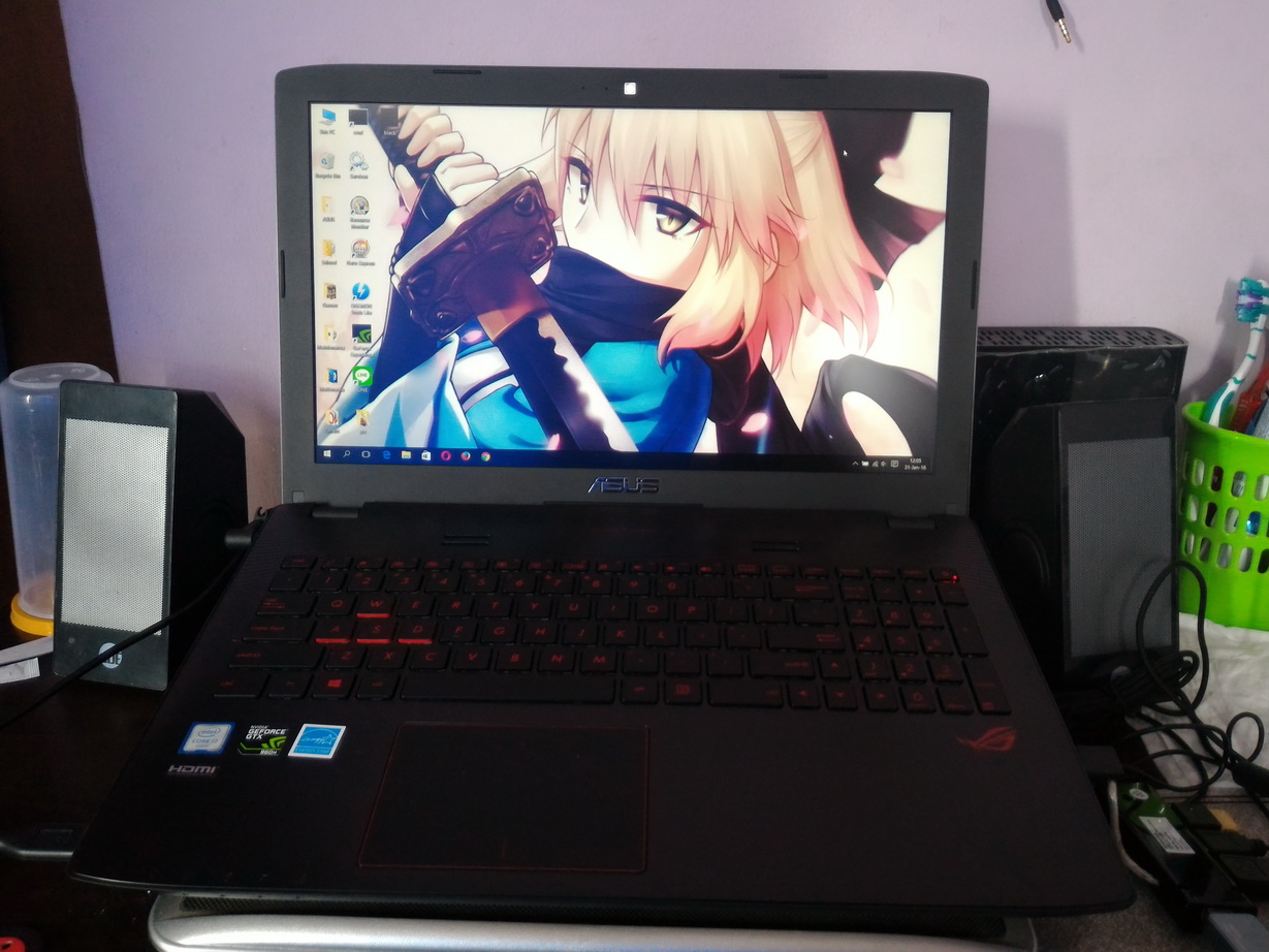 &#91;REVIEW&#93; Notebook Gaming ASUS ROG GL552VW i7 Skylake + GTX960M 4GB di bawah 15 juta!