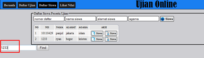 Bisa PHP masuk 