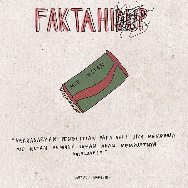 Ilustrasi Kocak 'fakta hidup' Yang Bikin Kamu Tersenyum