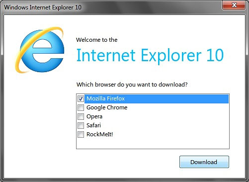 Internet Explorer 10 Diluncurkan!