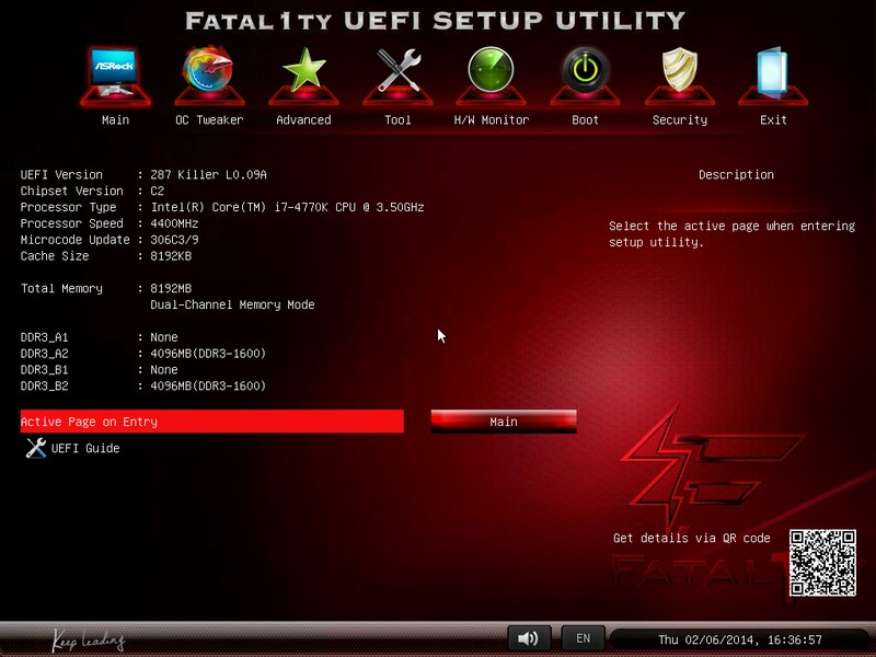 &#91;Motherboard&#93;ASRock Z87 Fatal1ty Killer, Best Mainstream mobo dengan Killer Lan E2200