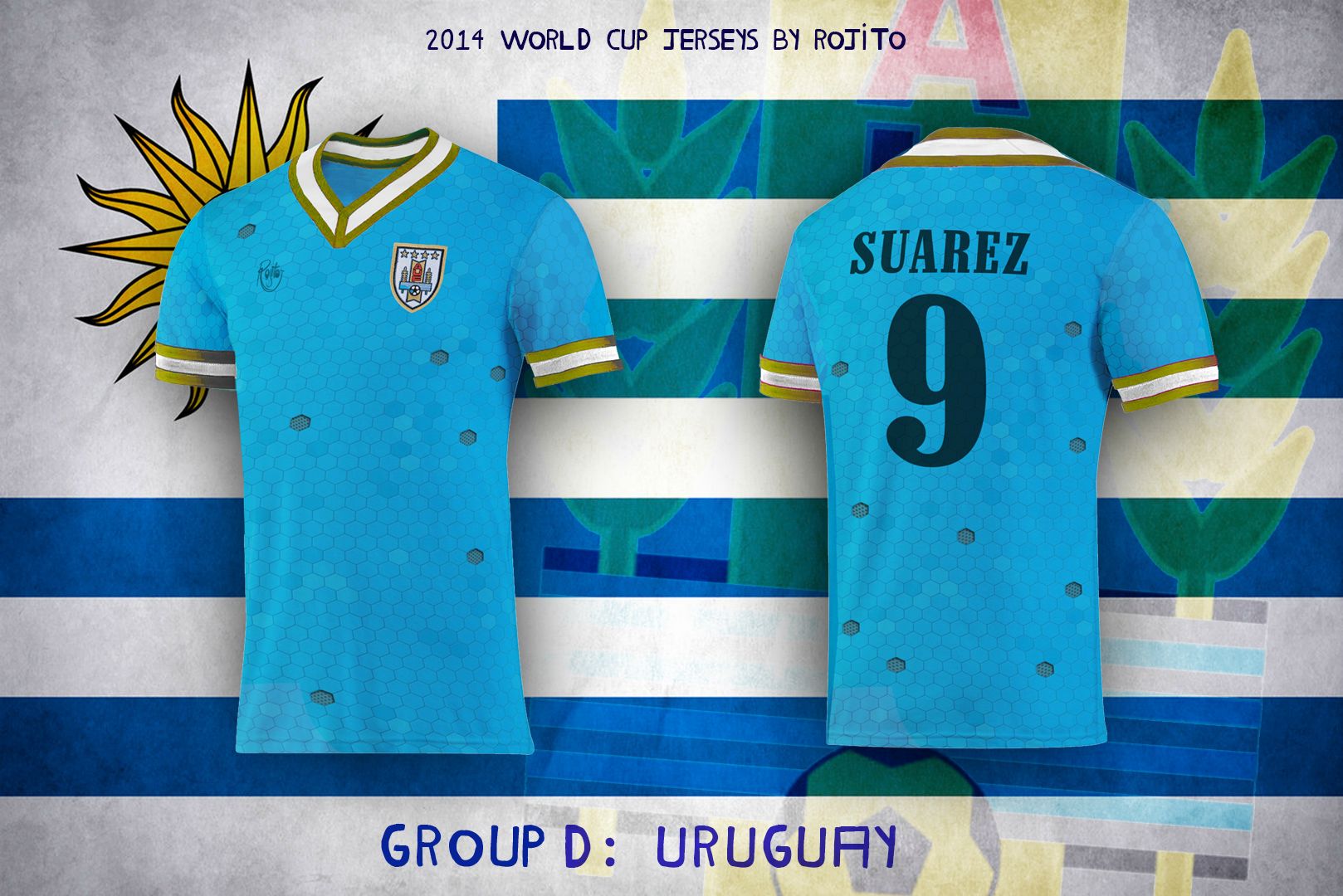 Jersey Alternatif Tim-Tim Peserta Piala Dunia 2014
