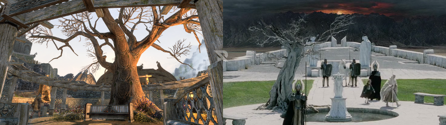 5 Easter Eggs Film &quot;The Lord of the Ring&quot; di Skyrim dan The Witcher Games