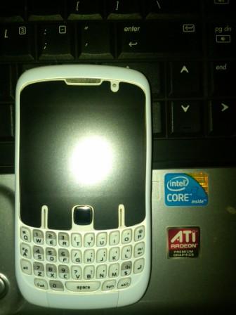 Blackberry 8520 gemini white ex tam cibubur