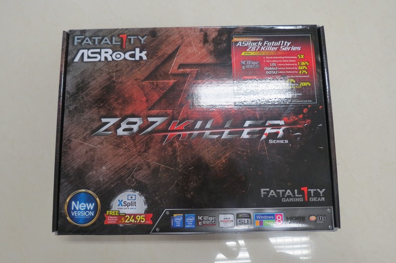 &#91;Motherboard&#93;ASRock Z87 Fatal1ty Killer, Best Mainstream mobo dengan Killer Lan E2200