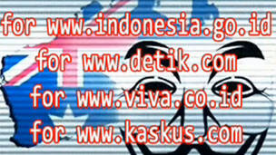 Anonymous Australia Ancam Serang Situs Indonesia