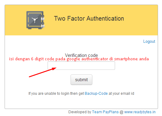 Admin Secure Menggunakan Plugin Two Factor Authentication