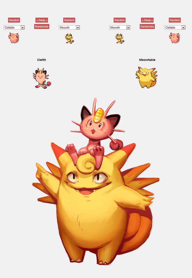30 Karya Mengesankan yang Terinspirasi dari Pokemon Gabungan