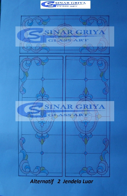 BISNIS Interior Eksterior KACA PATRI , KACA INLAY , KACA GRAVIR , Sinar Griya