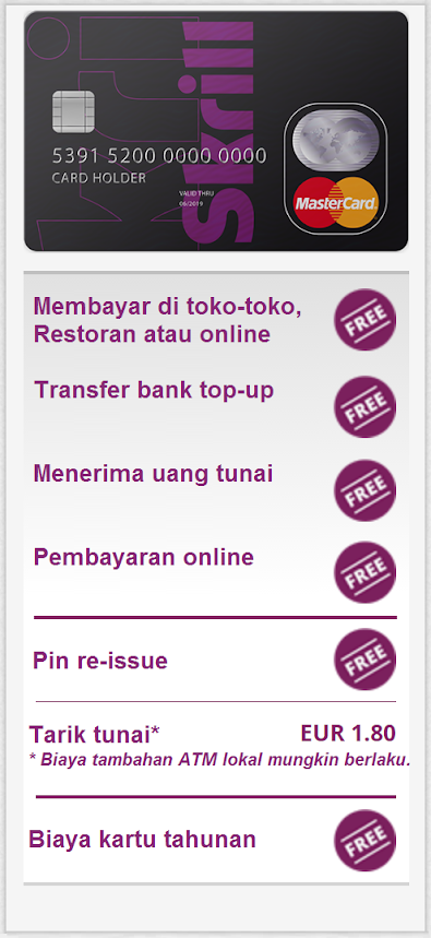 Cara Mendapatkan Kartu Skrill Prepaid MasterCard® / Kartu Kredit Prepaid SKRILL