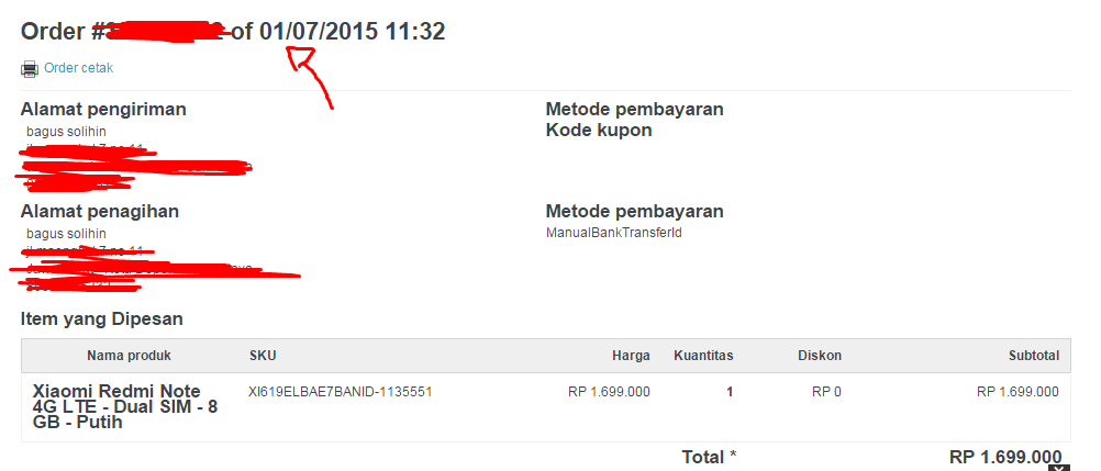 Kekecewaan Pada LAZADA.CO.ID Shop Online terbaik indonesia &#91;Katanya Sih&#93;