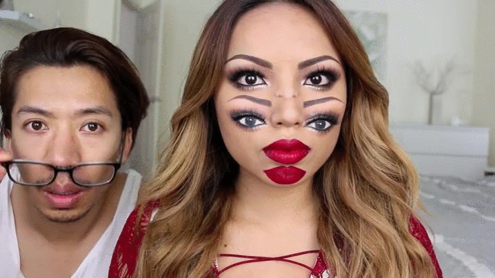 INI DIA THE SUPER DUPER POWER OF MAKEUP GAN! BIKIN PUYENG SUMPAH WKWK
