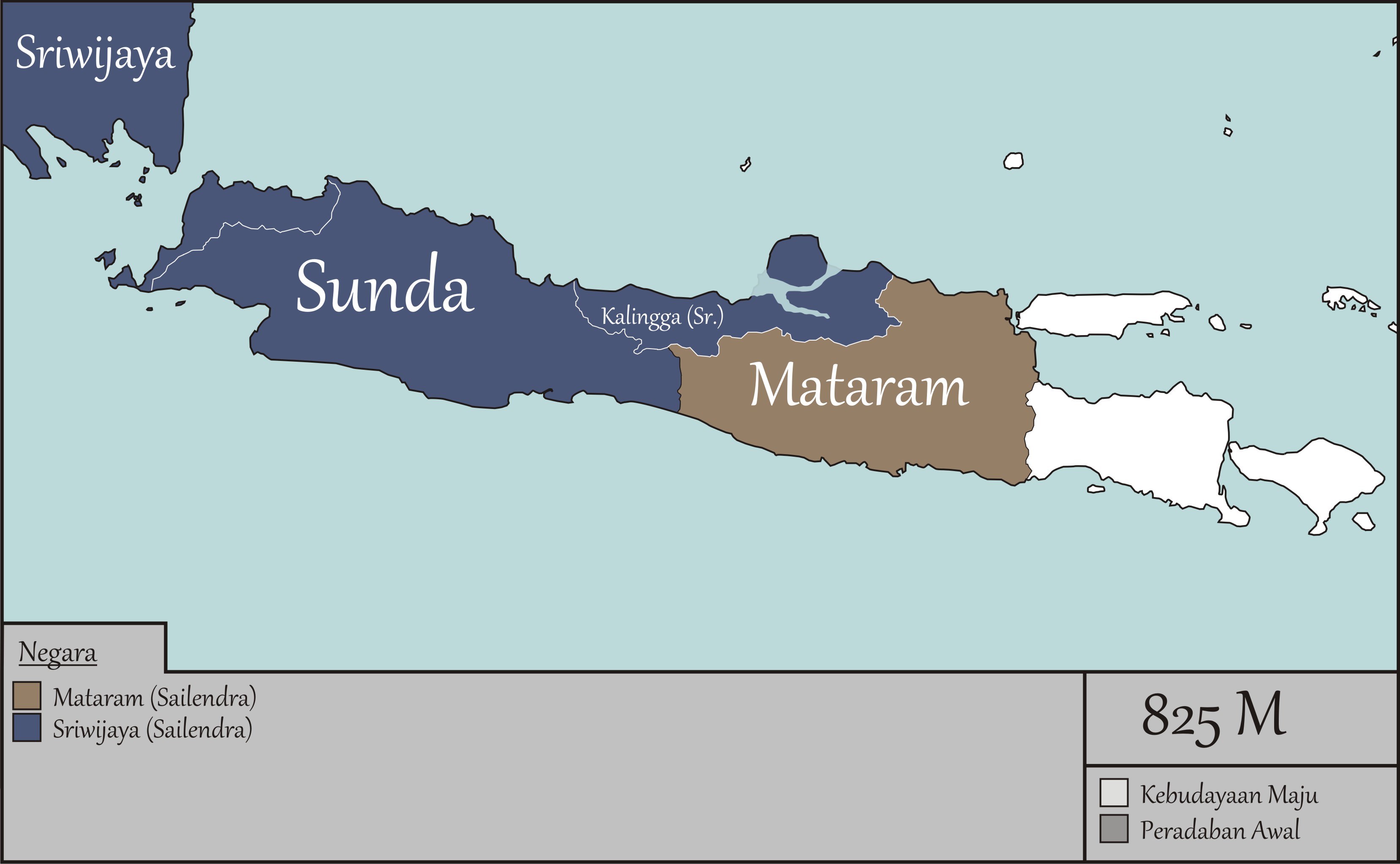 Kronologi Sejarah Pulau Jawa (10.000 SM - 2017)