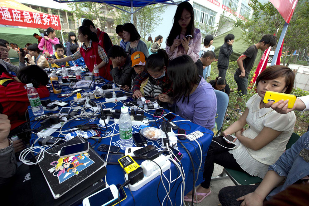 Foto Foto Gempa di China