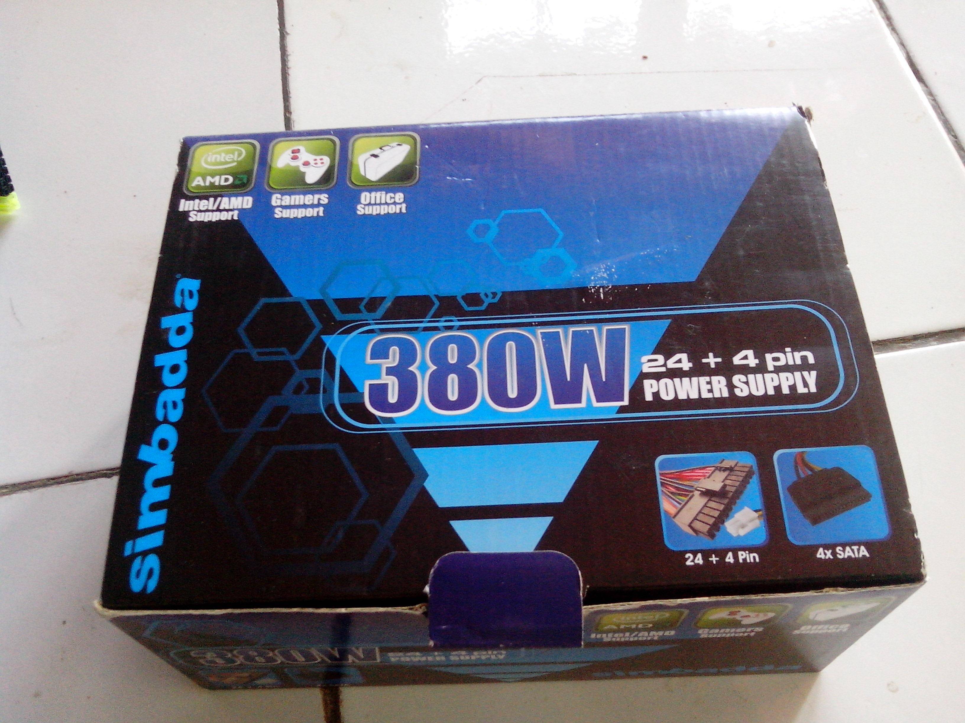 Dijual Power supply simbada 380 watt