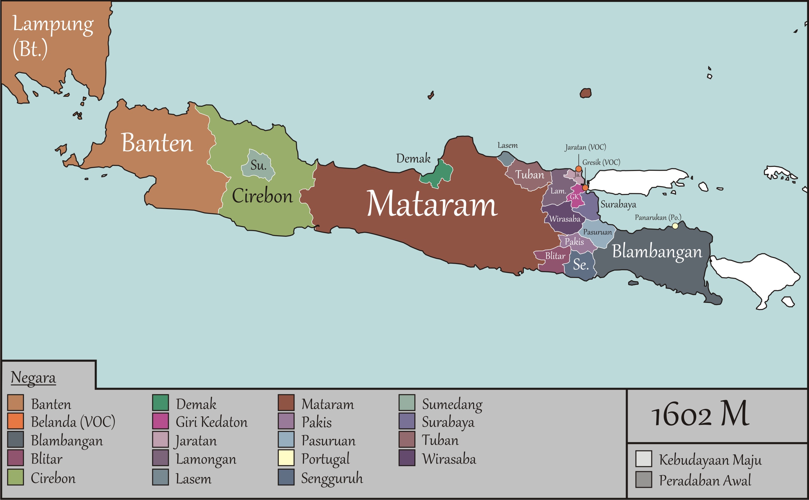 Kronologi Sejarah Pulau Jawa (10.000 SM - 2017) | KASKUS