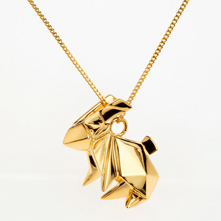 &#91;COOL&#93; Liontin cantik dengan desain origami -- keren banget gan !